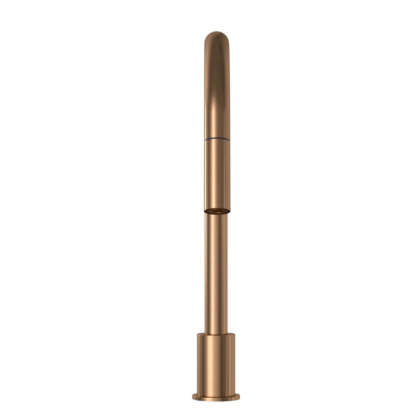 Front Meir Kitchen Hob Spout with Pull Out Nozzle - Lustre Bronze MS18-PVDBZ - The Blue Space