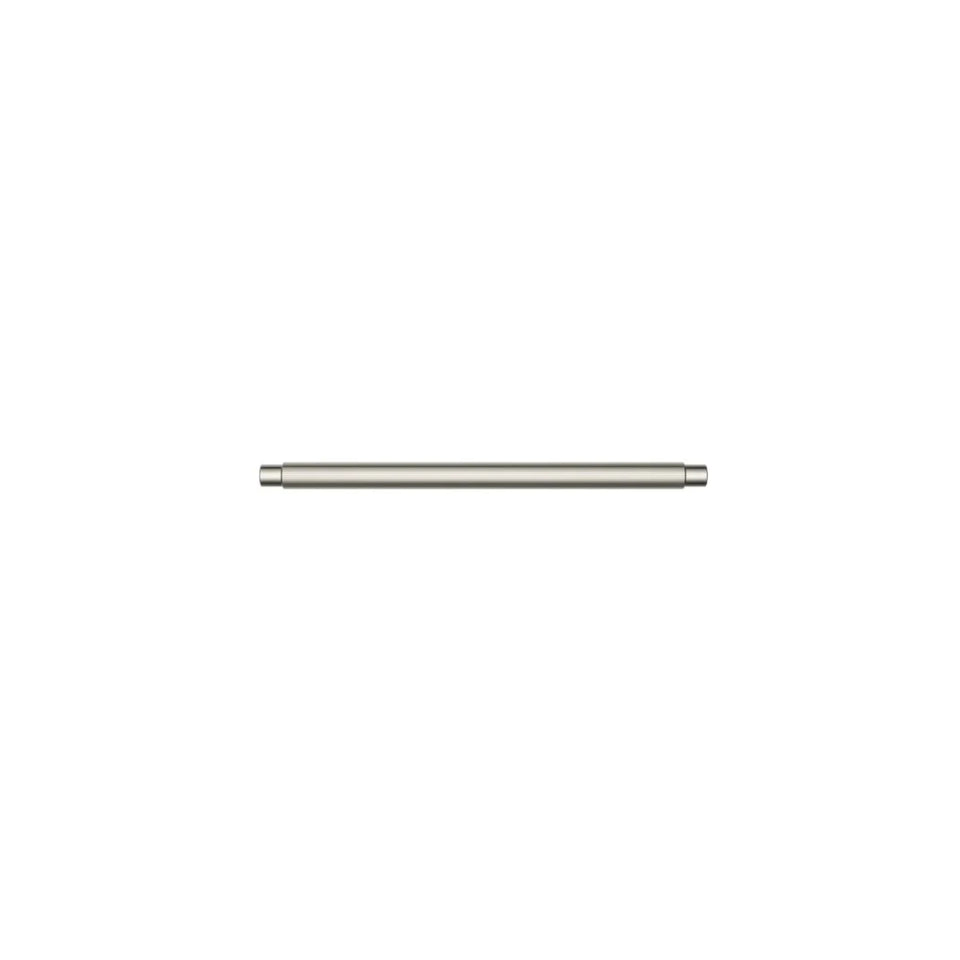 Meir Oppen Round Pull 200mm Cabinet Handle Knurled Brushed Nickel