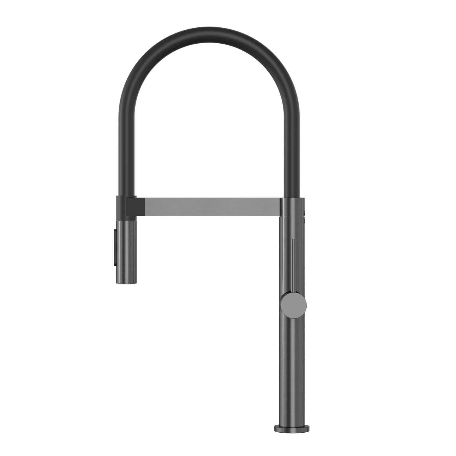 Side Meir Pull Down Kitchen Mixer with Magnetic Dock - Shadow MK19-PVDGM - The Blue Space