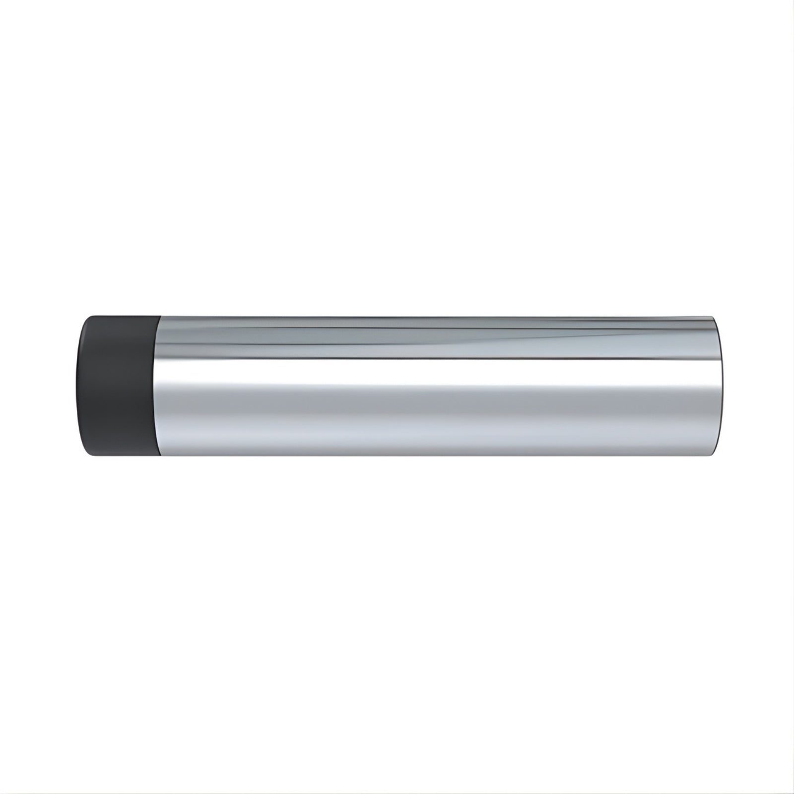 Side Meir Round Door Stop Polished Chrome MDS02-C - The Blue Space