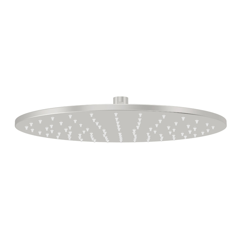 Meir Round Shower Rose 300mm Brushed Nickel