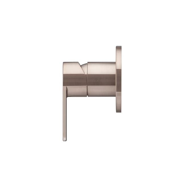 Side Meir Round Wall Mixer Paddle Handle Champagne Trim Kit MW03PD-FIN-CH - The Blue Space