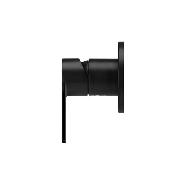 Side Meir Round Wall Mixer Paddle Handle Matte Black Trim Kit MW03PD-FIN - The Blue Space