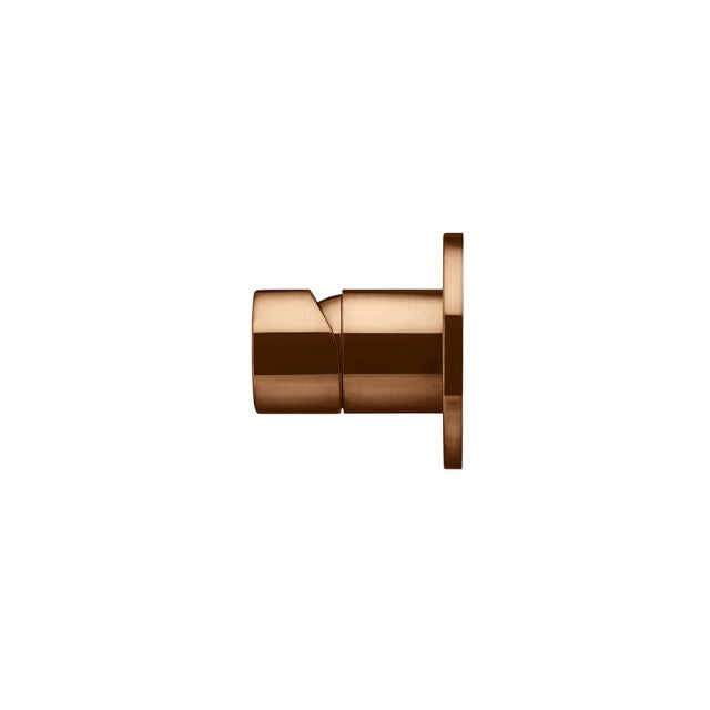 Side Meir Round Wall Mixer Pinless Handle Lustre Bronze Trim Kit MW03PN-FIN-PVDBZ - The Blue Space