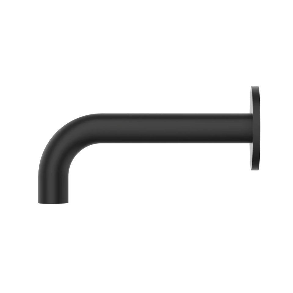 Meir Universal Round Curved Spout 170mm - Matte Black