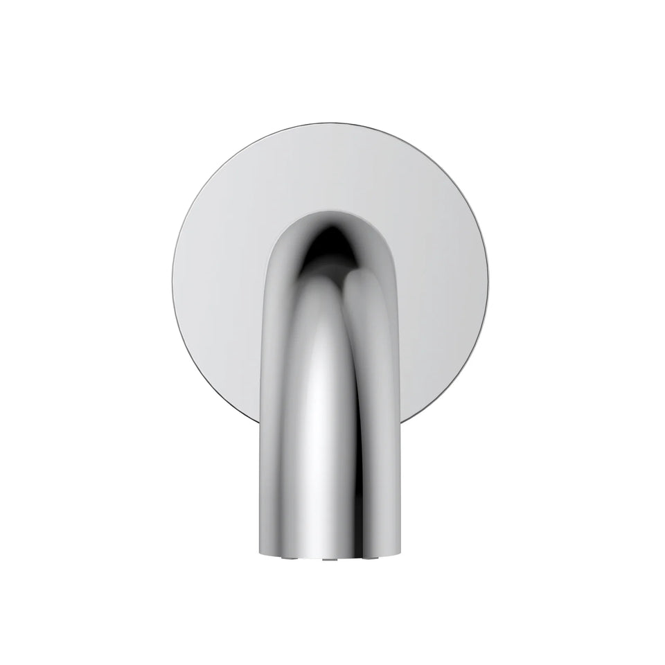 Meir Universal Round Curved Spout 170mm - Polished Chrome
