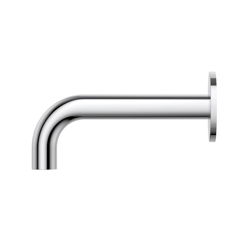 Meir Universal Round Curved Spout 170mm - Polished Chrome