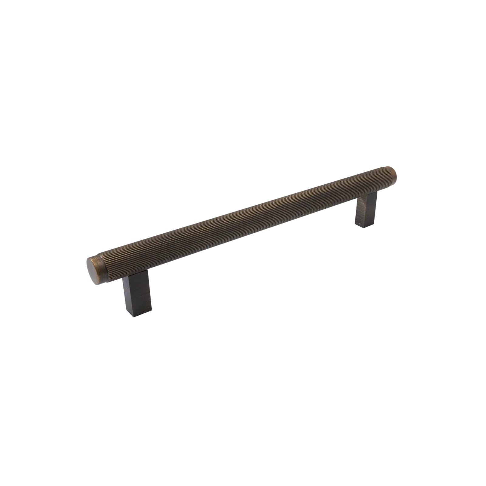 Momo Bellevue Lined Bar Pull Bronze BVPLD160.BNZ - The Blue Space