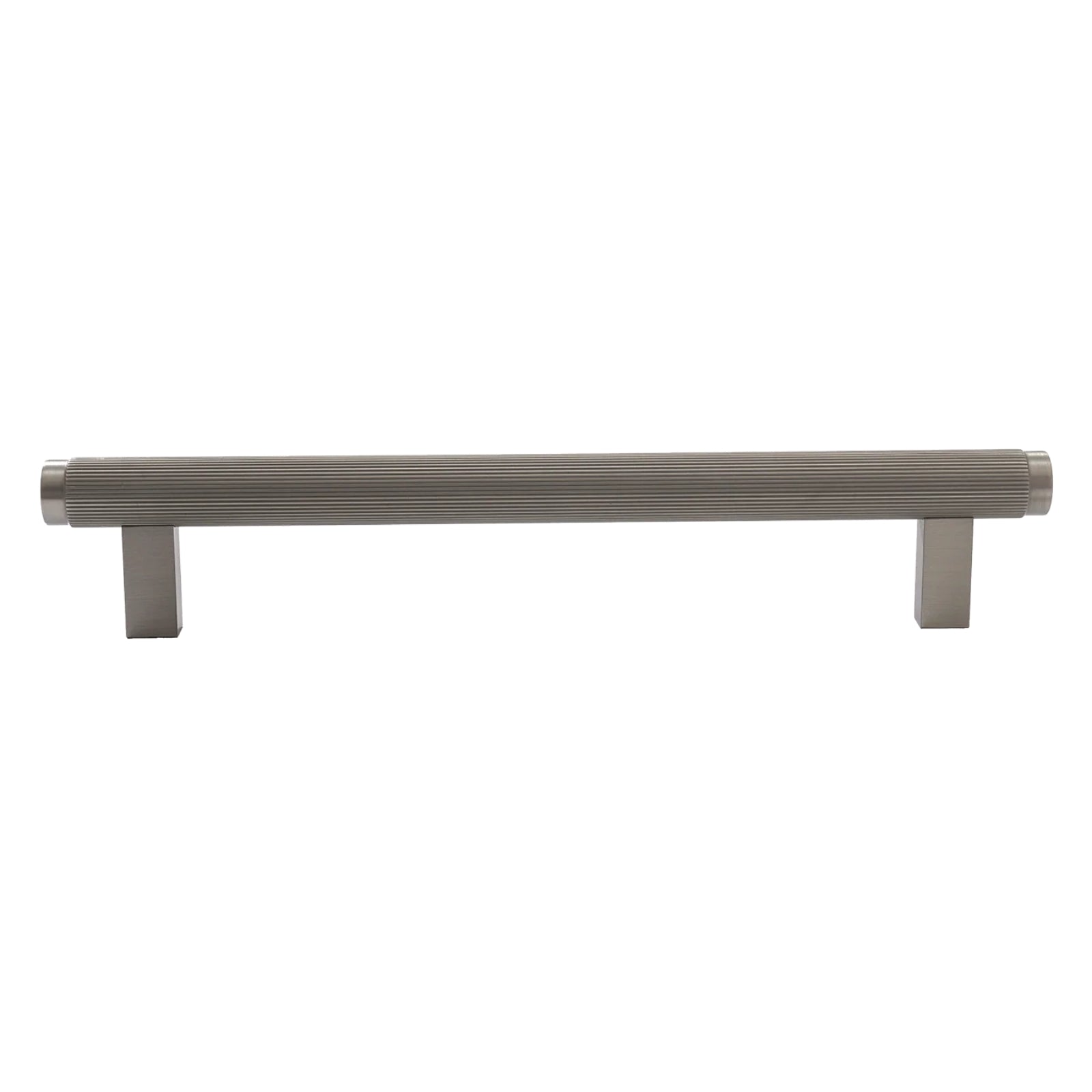 Momo Bellevue Lined Bar Pull Dull Brushed Nickel P-BVPLD160.DBR - The Blue Space