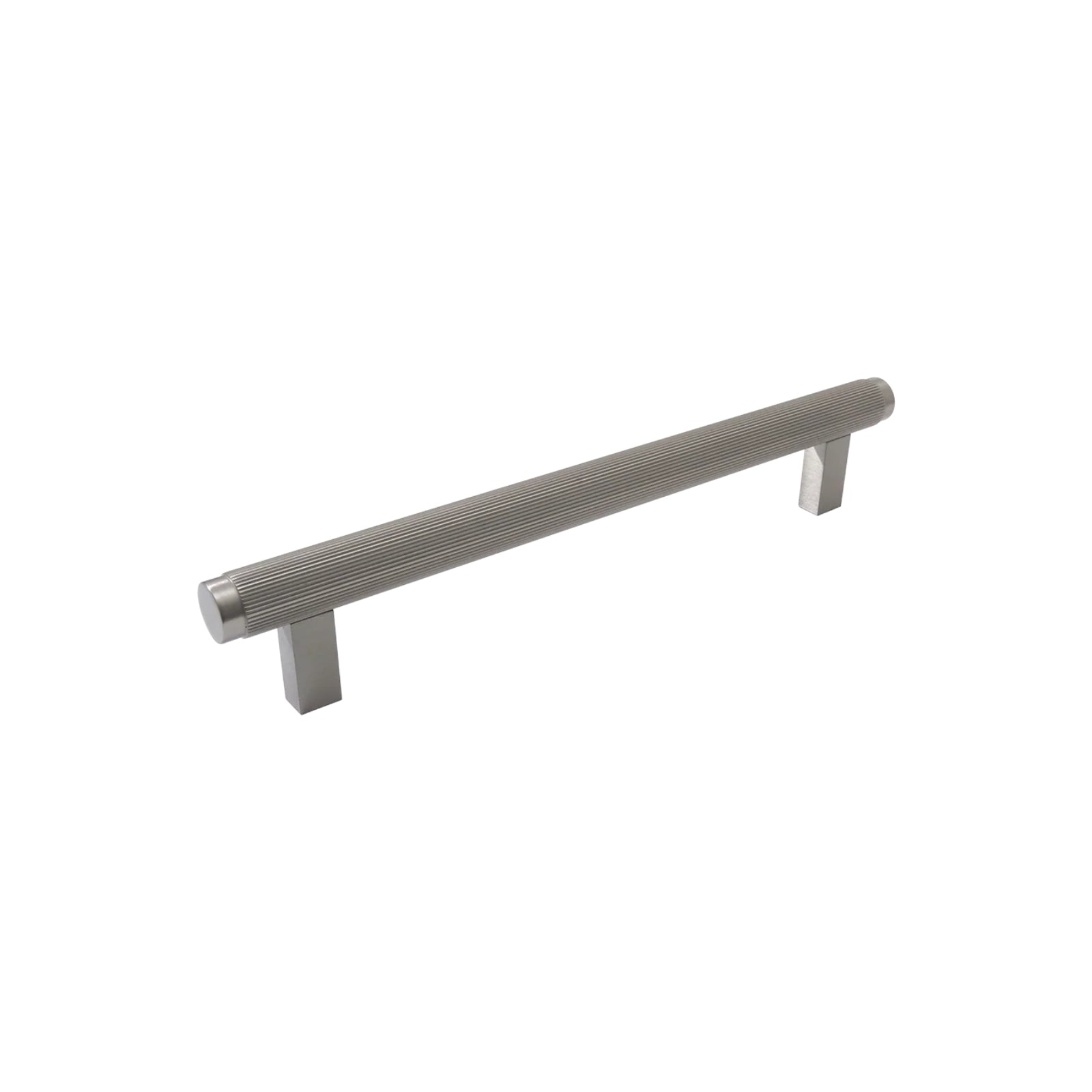 Momo Bellevue Lined Bar Pull Dull Brushed Nickel BVPLD160.DBR - The Blue Space