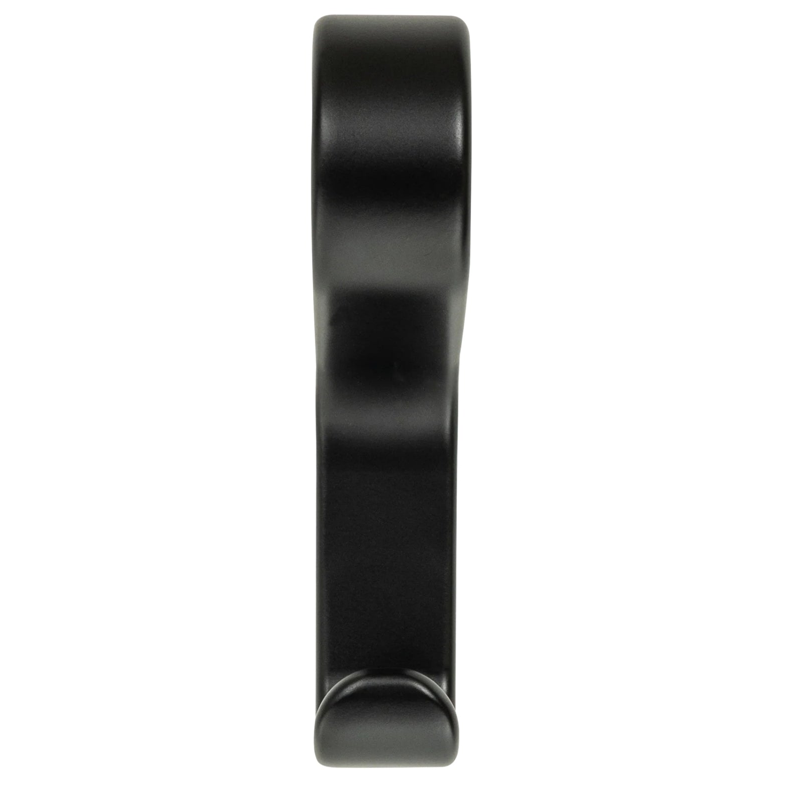 Front View Momo Belt Wall Hook 65mm Matte Black B7039.065.MBL - The Blue Space