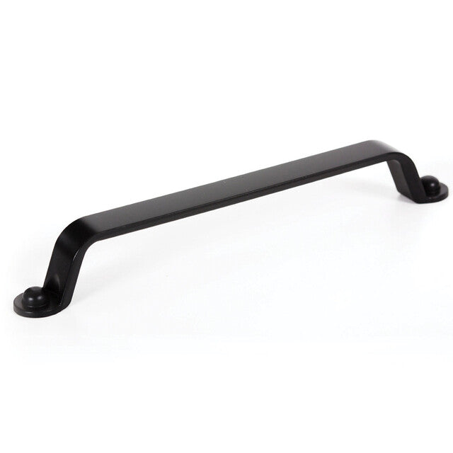 Momo Button D Handle 160mm Matte Black B0410.160.MBL - The Blue Space