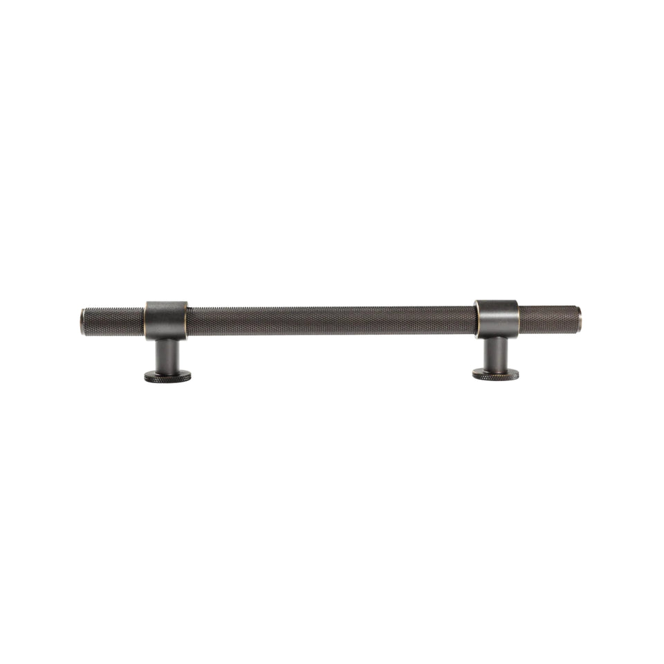 Momo Handles Belgravia Knurled Pull Handle Dark Bronze