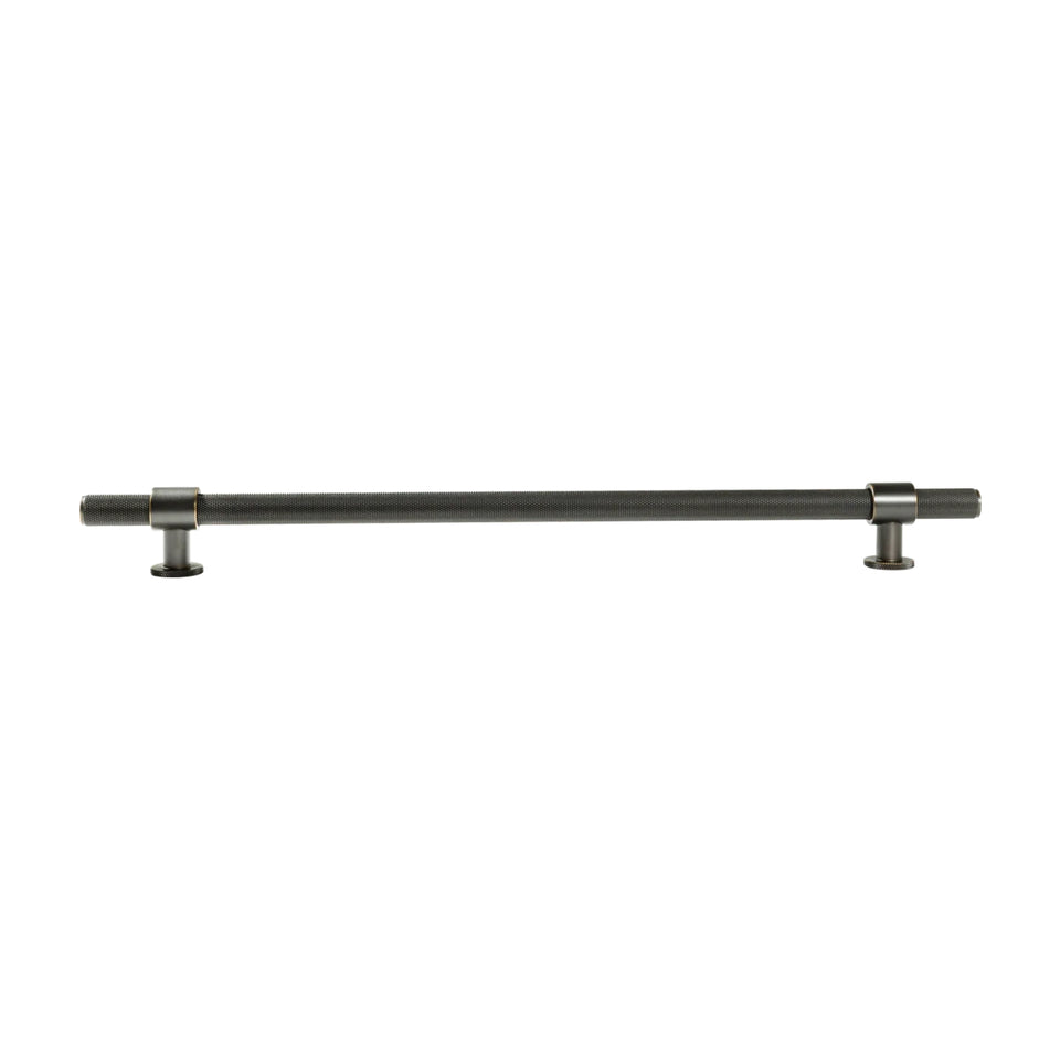 Momo Handles Belgravia Knurled Pull Handle Dark Bronze