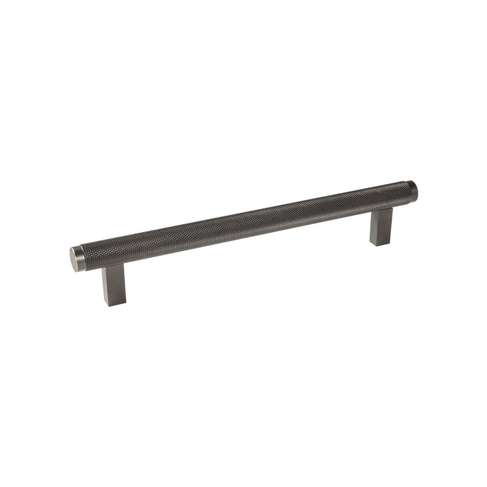 Momo Handles Bellevue Knurled Pull Handle Dark Bronze