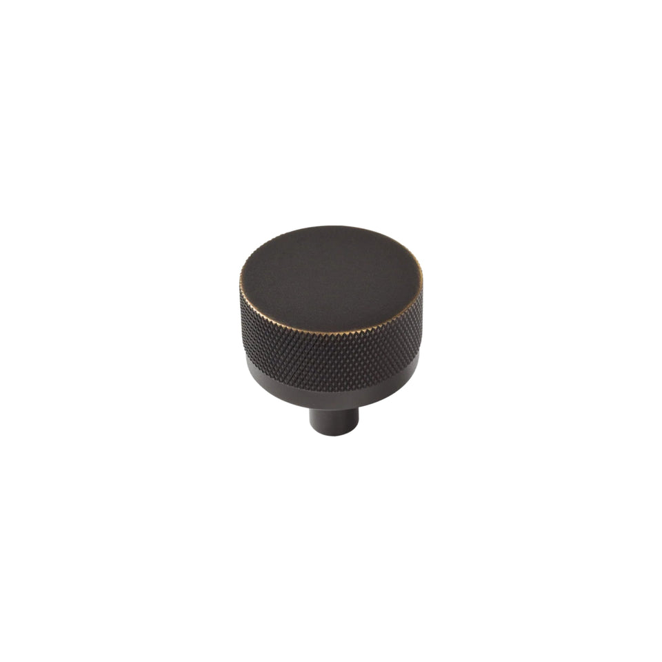 Momo Handles Bellevue 35mm Knurled Knob Dark Bronze
