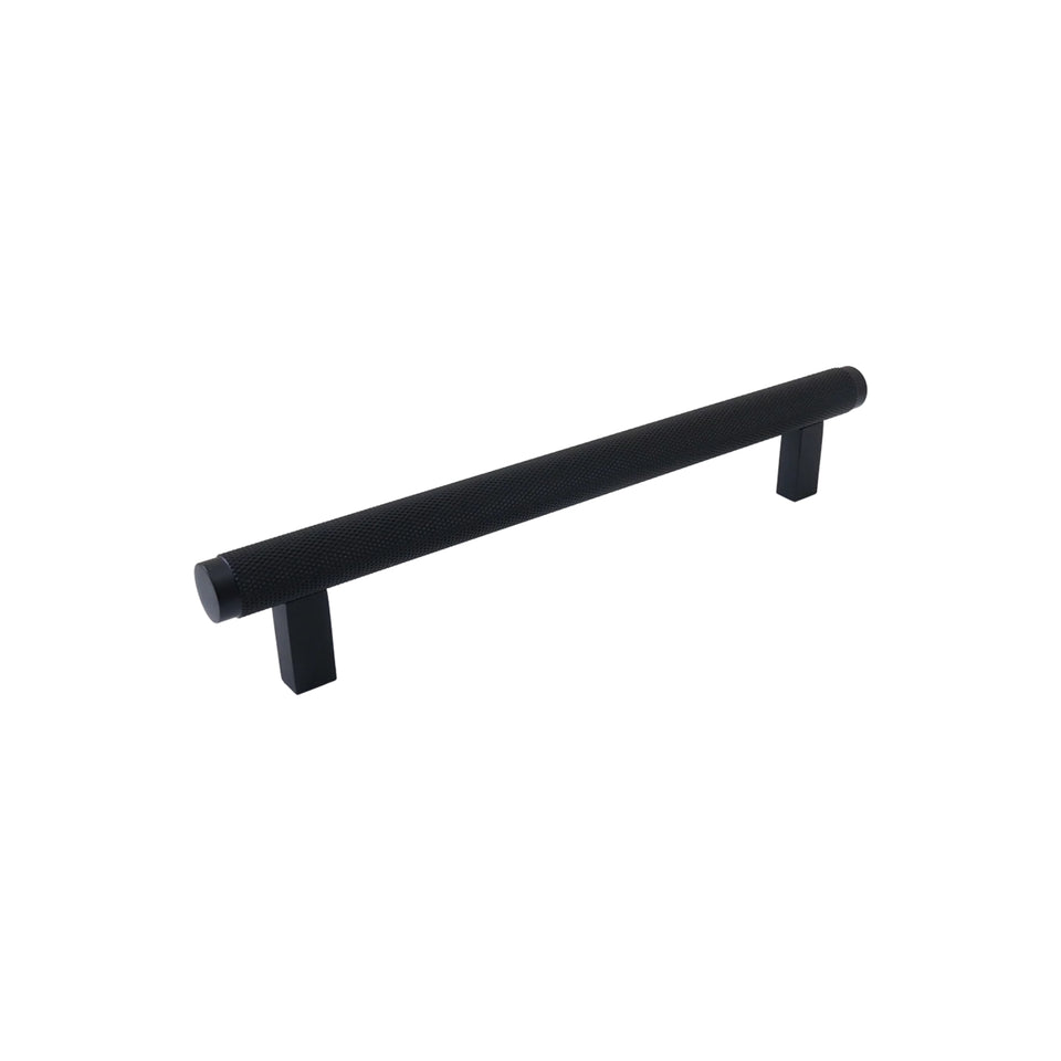 Momo Handles Bellevue Knurled Bar Pull Matte Black