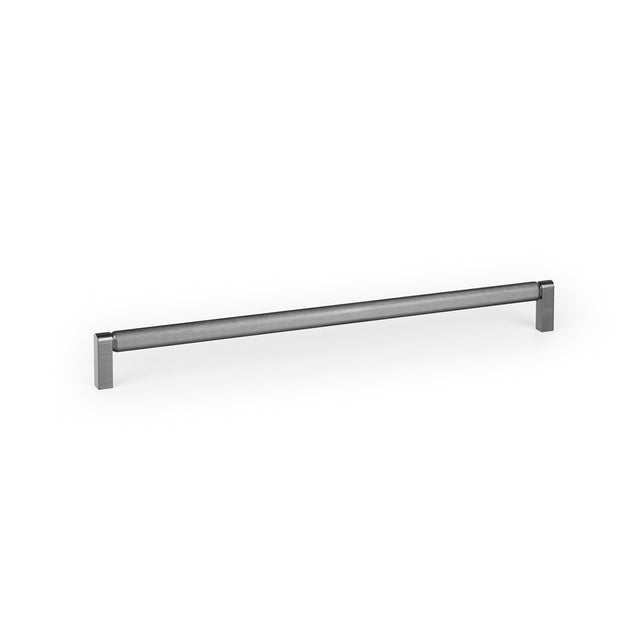 Momo Handles Brooklyn D Handle 320mm Black Titanium BKN0676.320.TTBL - The Blue Space
