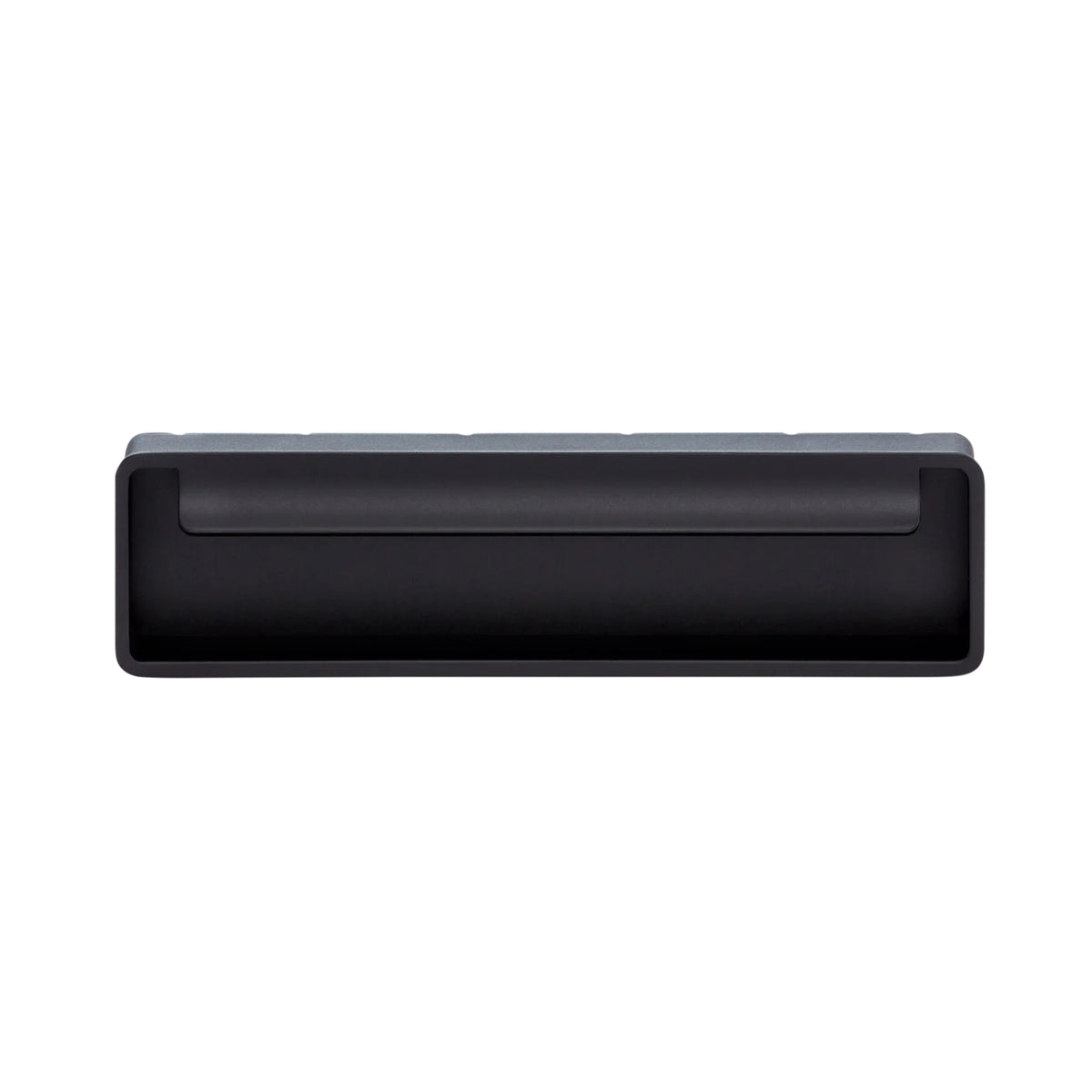 Momo Handles Fold Flush Pull Handle 128mm Matt Black F0542.128.MBL - The Blue Space