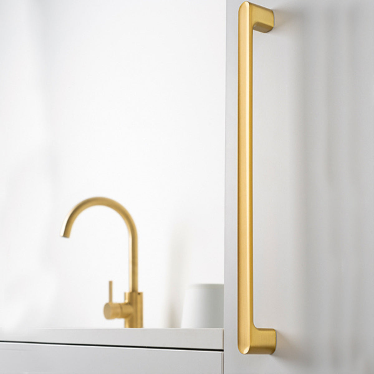 Lifestyle Momo Handles Luv D Handle Brushed Gold P-L0536.192.BRG - The Blue Space