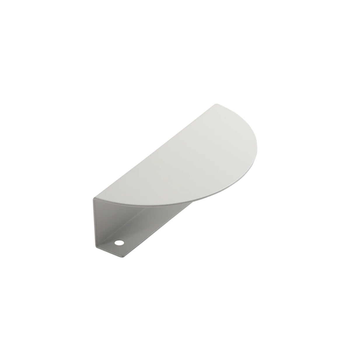 Momo Handles Sola Half Round Lip Pull White FHR120.WH - The Blue Space