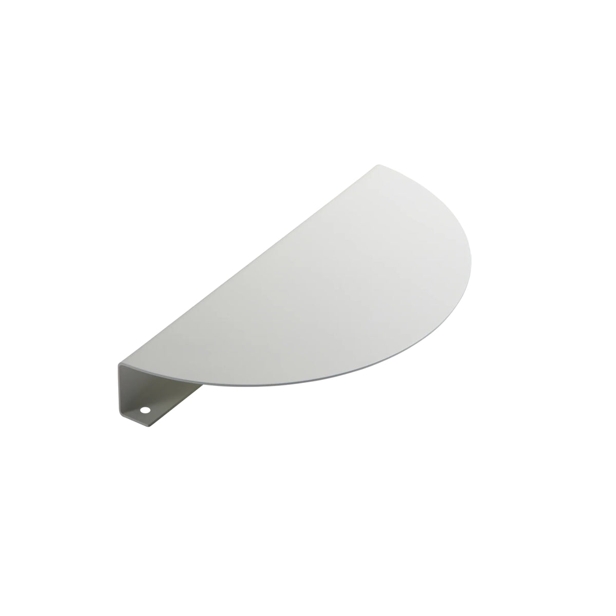 Momo Handles Sola Half Round Lip Pull White FHR240.WH - The Blue Space
