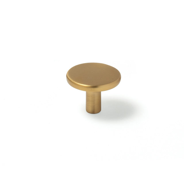 Momo Vena Knob Brushed Satin Brass
