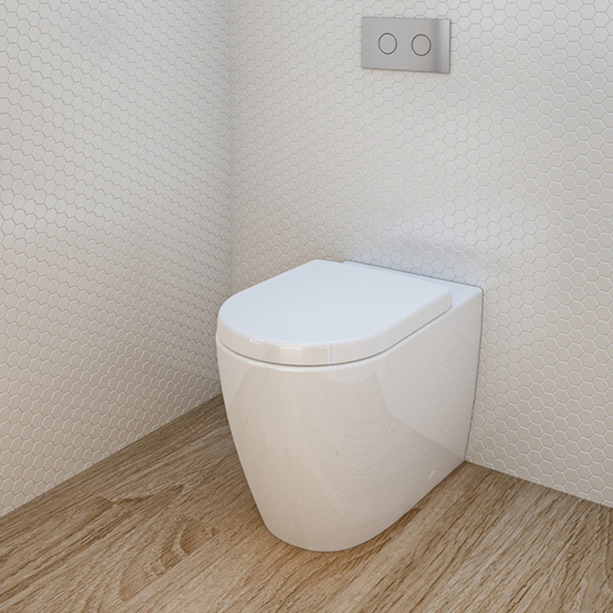 Caroma Urbane Wall Faced Invisi Series II Toilet Suite 742500W - The Blue Space