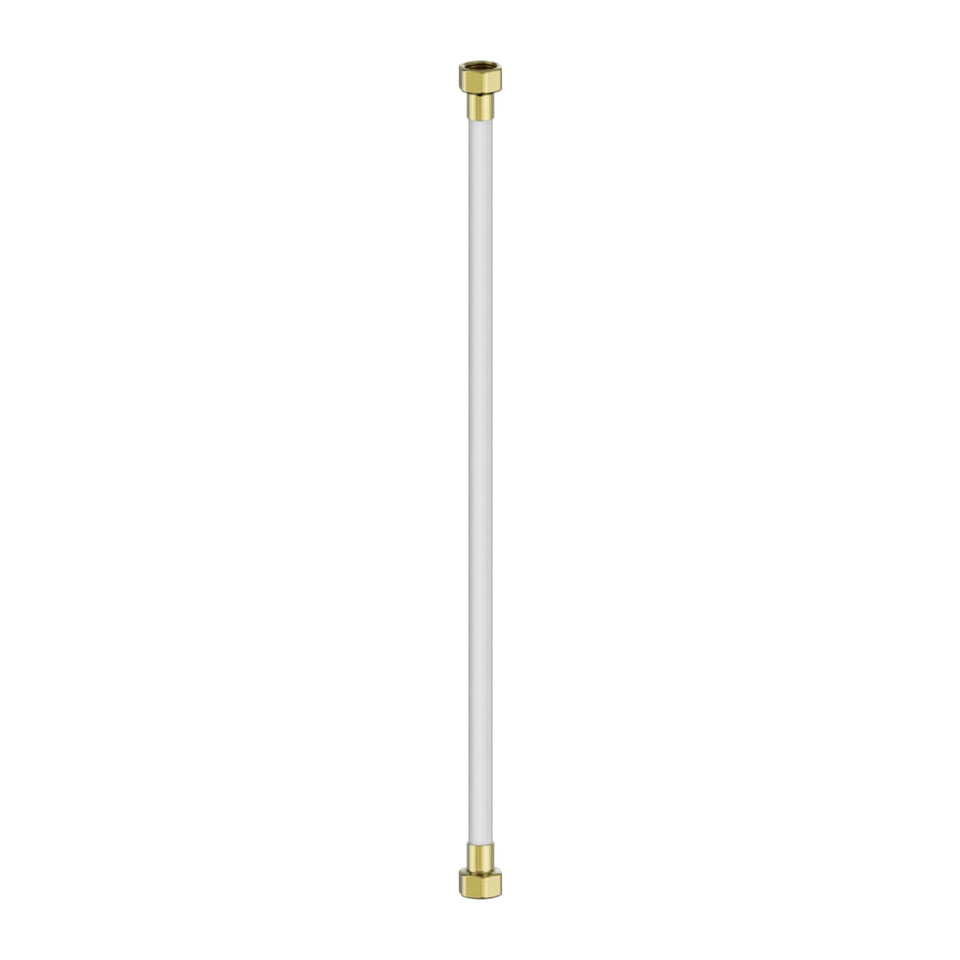 Nero 500mm Premium G1/2 Female Flexible Water Connector Hose Brushed Gold