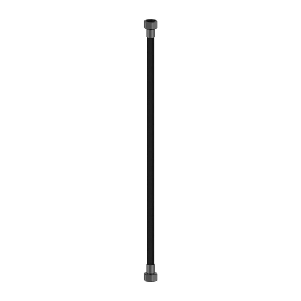 Nero 500mm Premium G1/2 Female Flexible Water Connector Hose Gun Metal