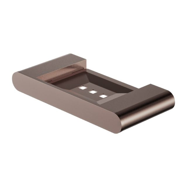 Nero Bianca Soap Dish Holder Brushed Bronze