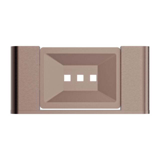 Nero Bianca Soap Dish Holder Brushed Bronze