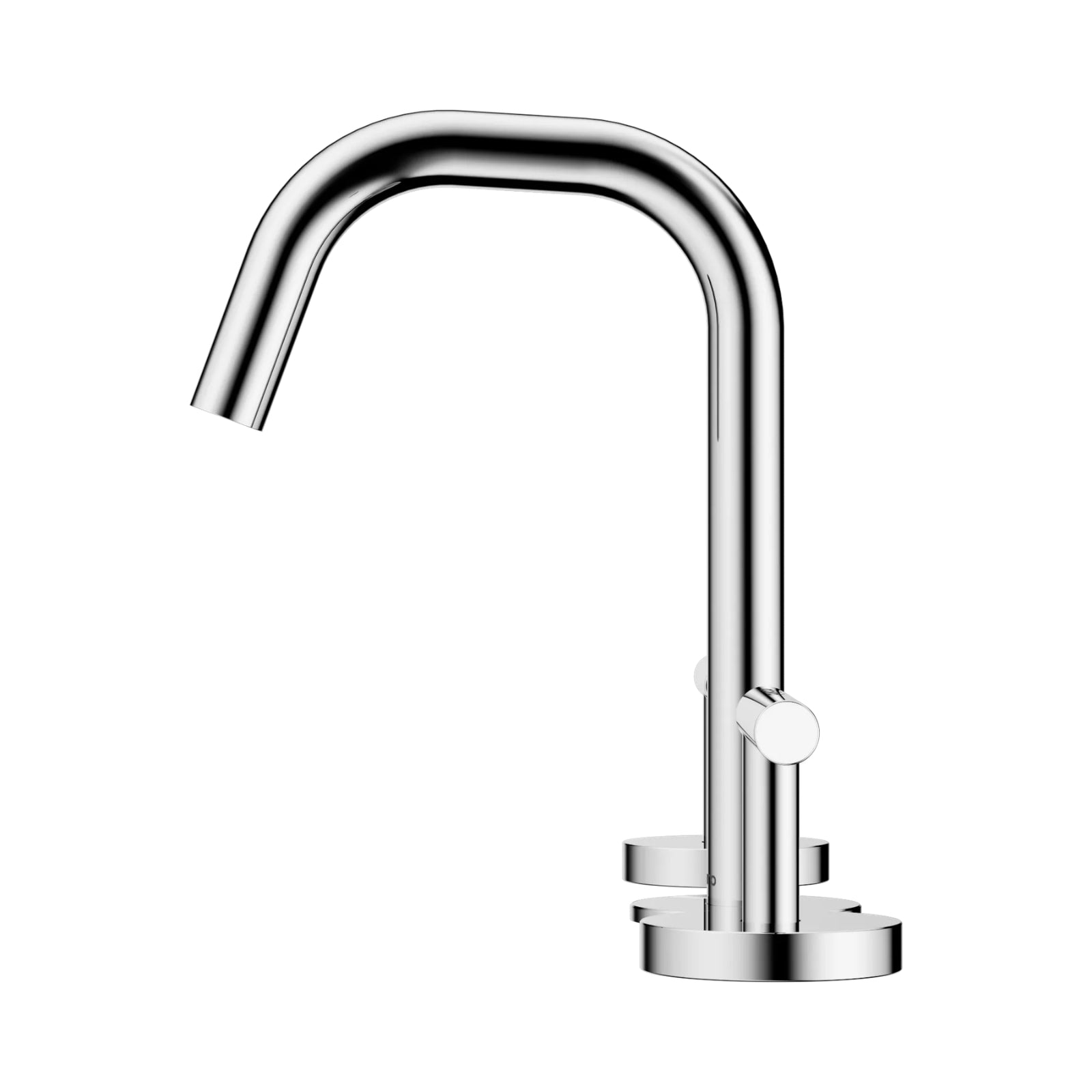 Side Nero Mecca Lever Basin Set Edge Spout Chrome 25D001CH - The Blue Space