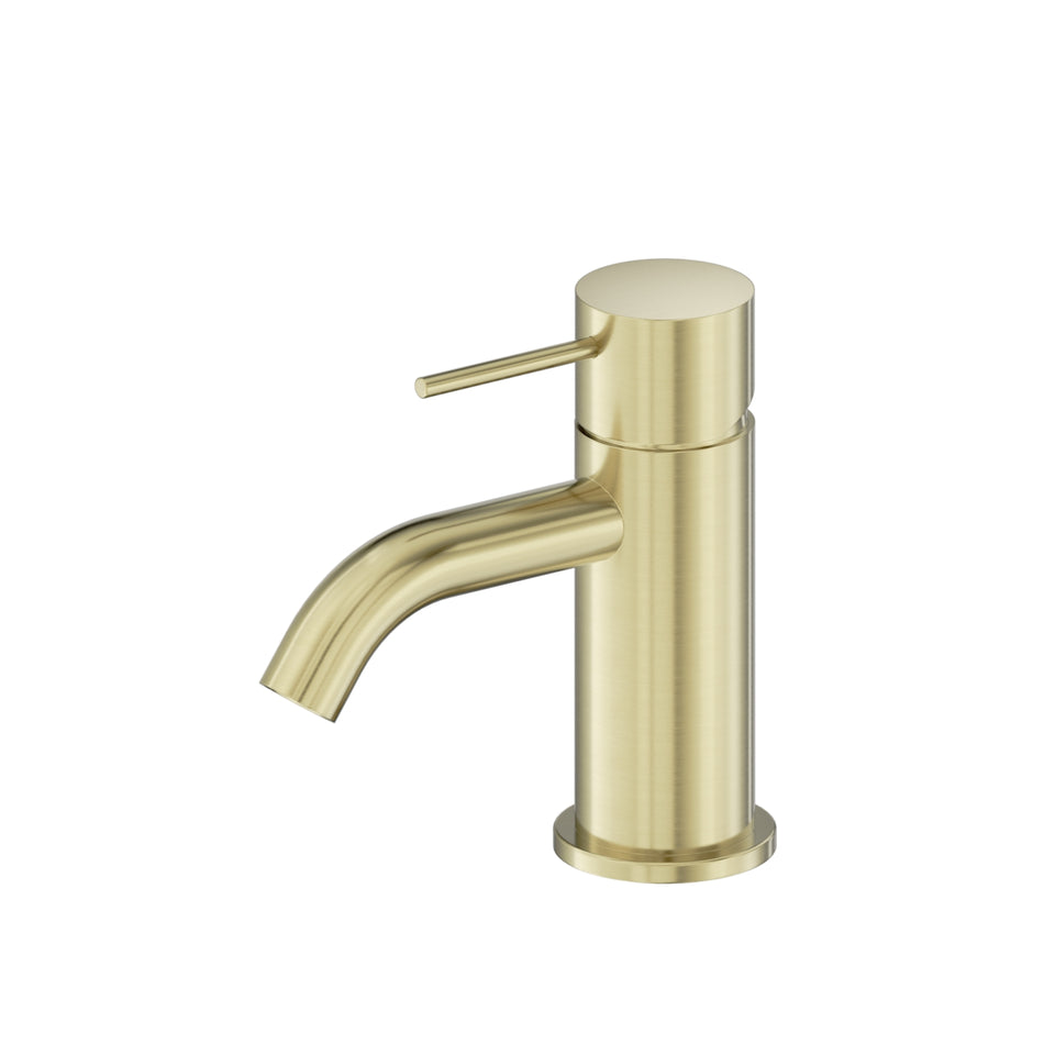 Nero Mecca Mini Basin Mixer Brushed Gold
