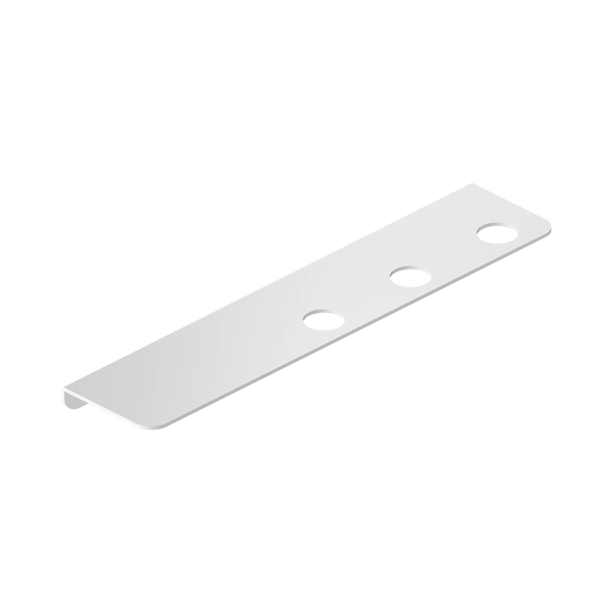 Nero Mecca Triple Soap Bottle Holder With Shelf Matte White NR1985CMW - The Blue Space
