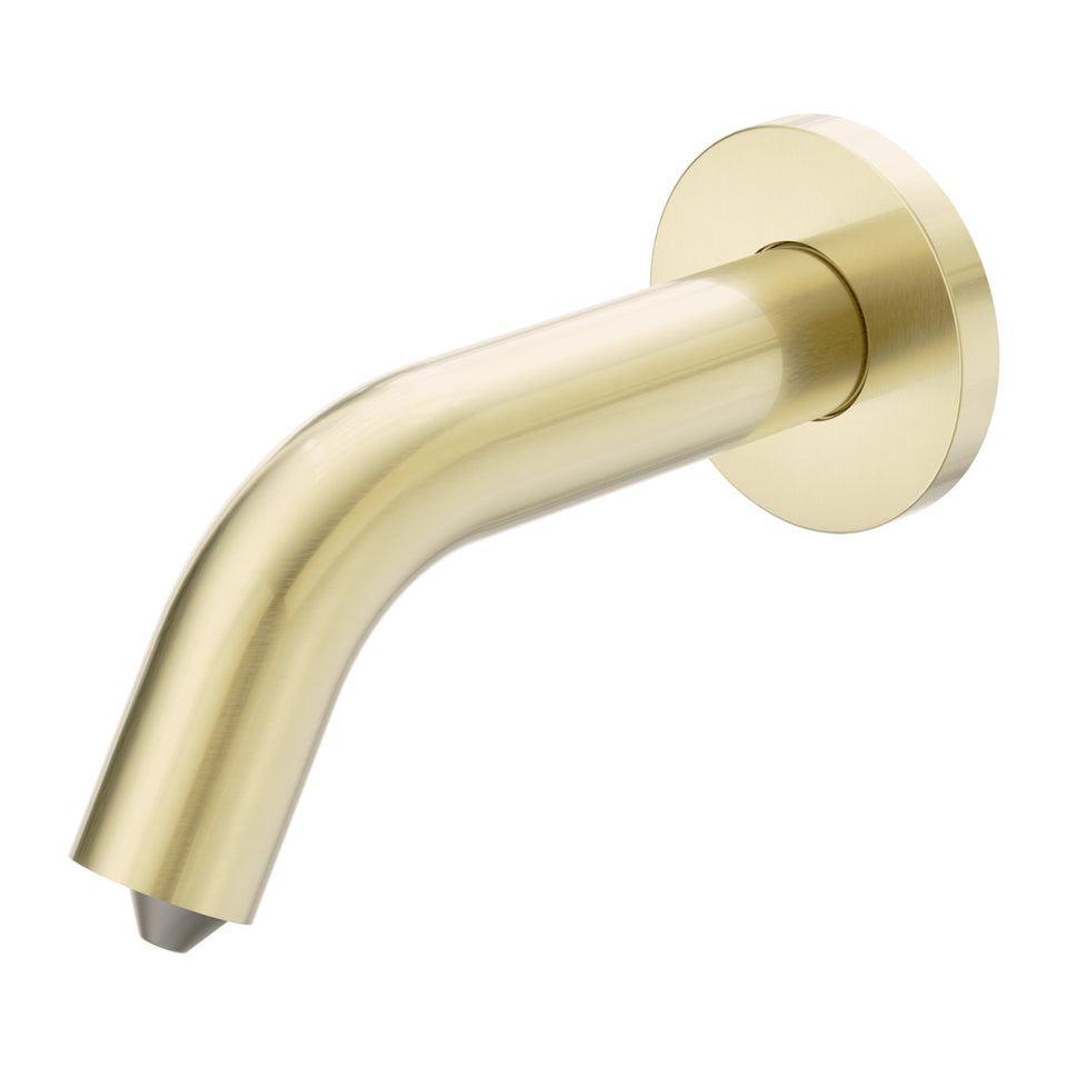 Nero Mecca Wall Mounted Soap Sensor Dispenser Brushed Gold