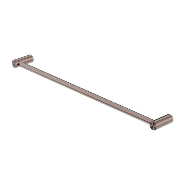 Nero New Mecca Single Towel Rail 600mm Brushed Bronze