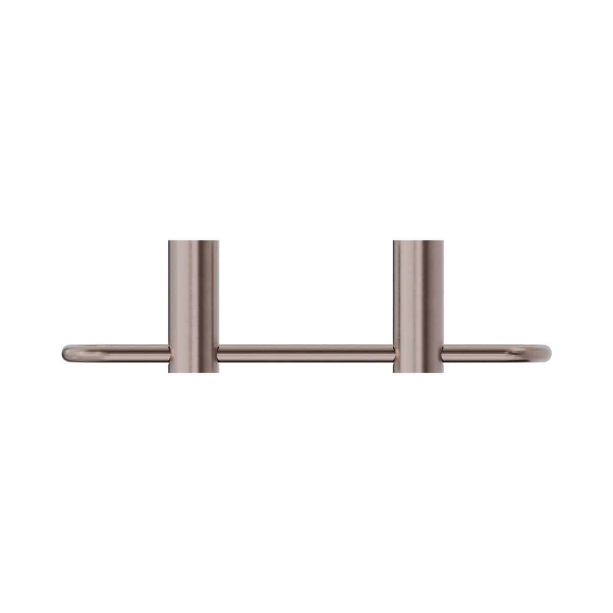 Side View Nero New Mecca Towel Ring Brushed Bronze NR2380ABZ - The Blue Space
