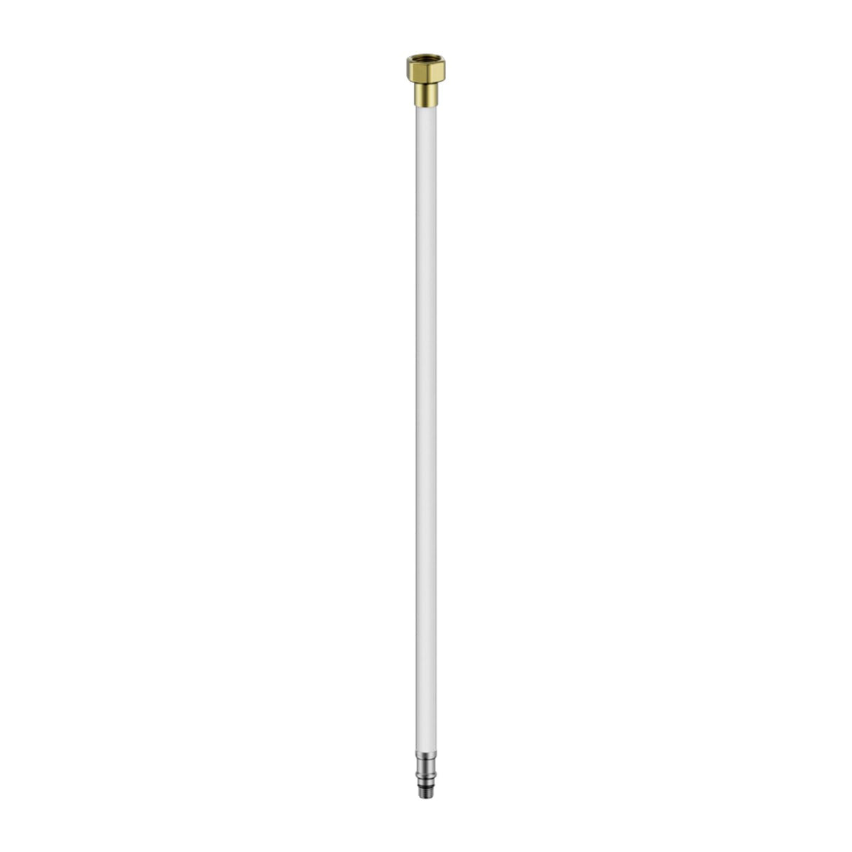 Nero Premium Flexible Mixer Tap Hose Pair Brushed Gold NR506042BG - The Blue Space