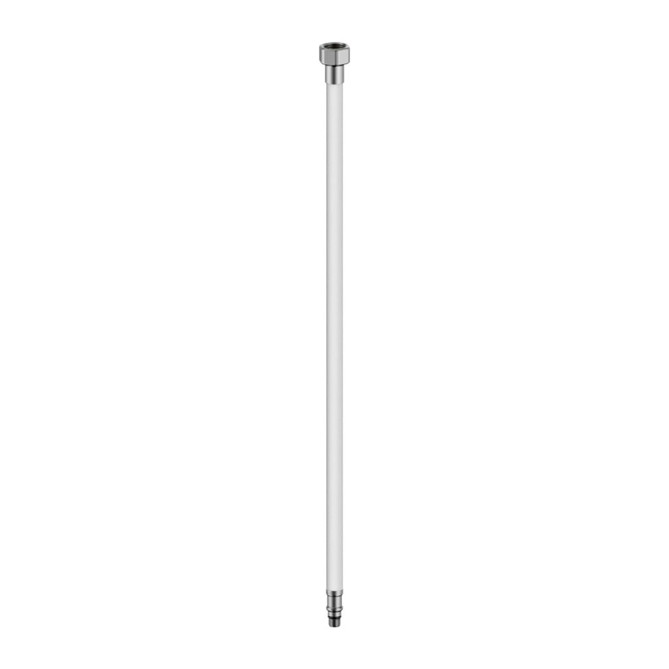 Nero Premium Flexible Mixer Tap Hose Pair Chrome