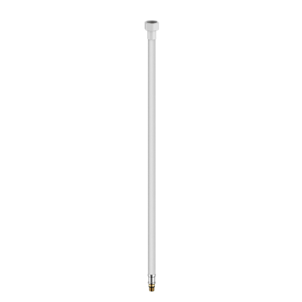 Nero Premium Flexible Mixer Tap Hose Pair Matte White NR506042MW - The Blue Space
