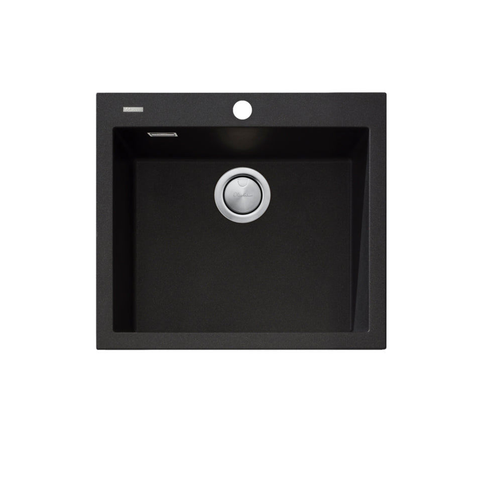 Oliveri Santorini Large Bowl Topmount Sink with Overflow