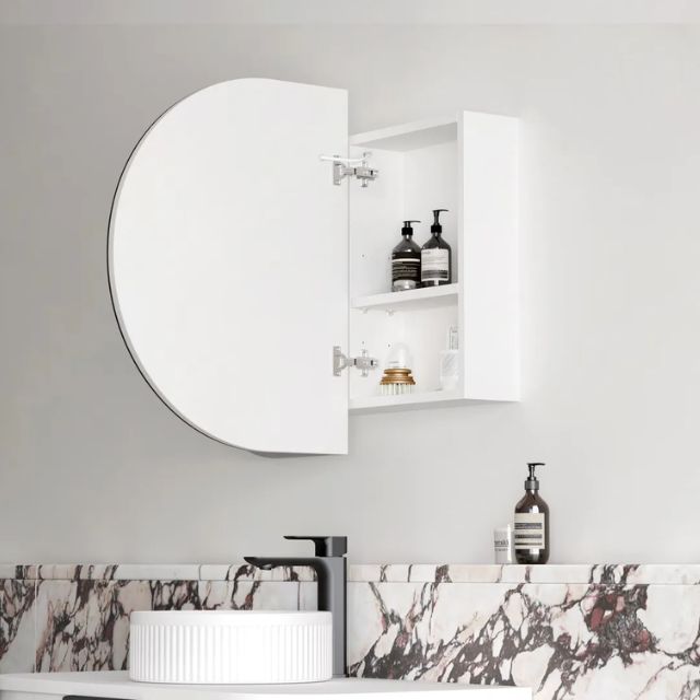 Otti Bondi 900 LED Shaving Cabinet Matte White