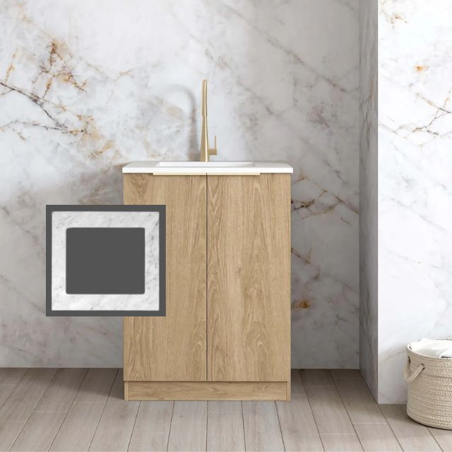 Otti Byron Natural Oak 650mm Mini Laundry