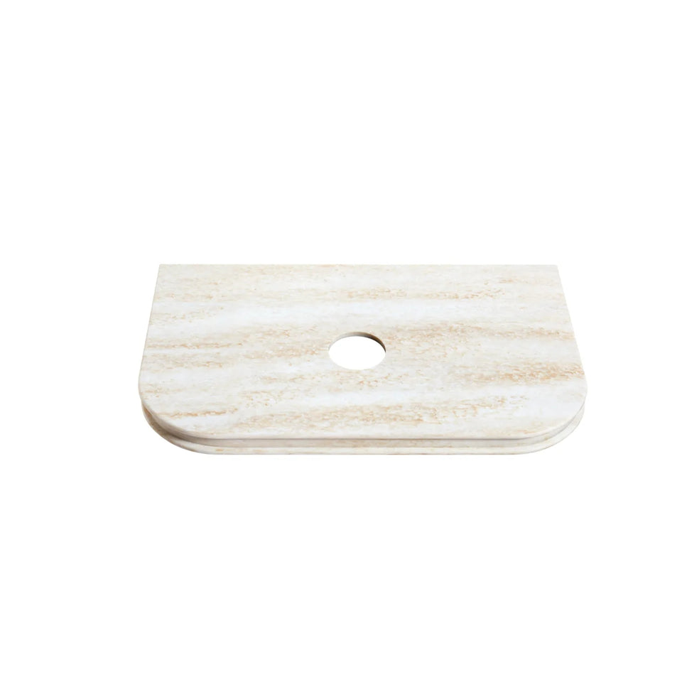 Otti Hampshire Wall Hung Curve Vanity - White