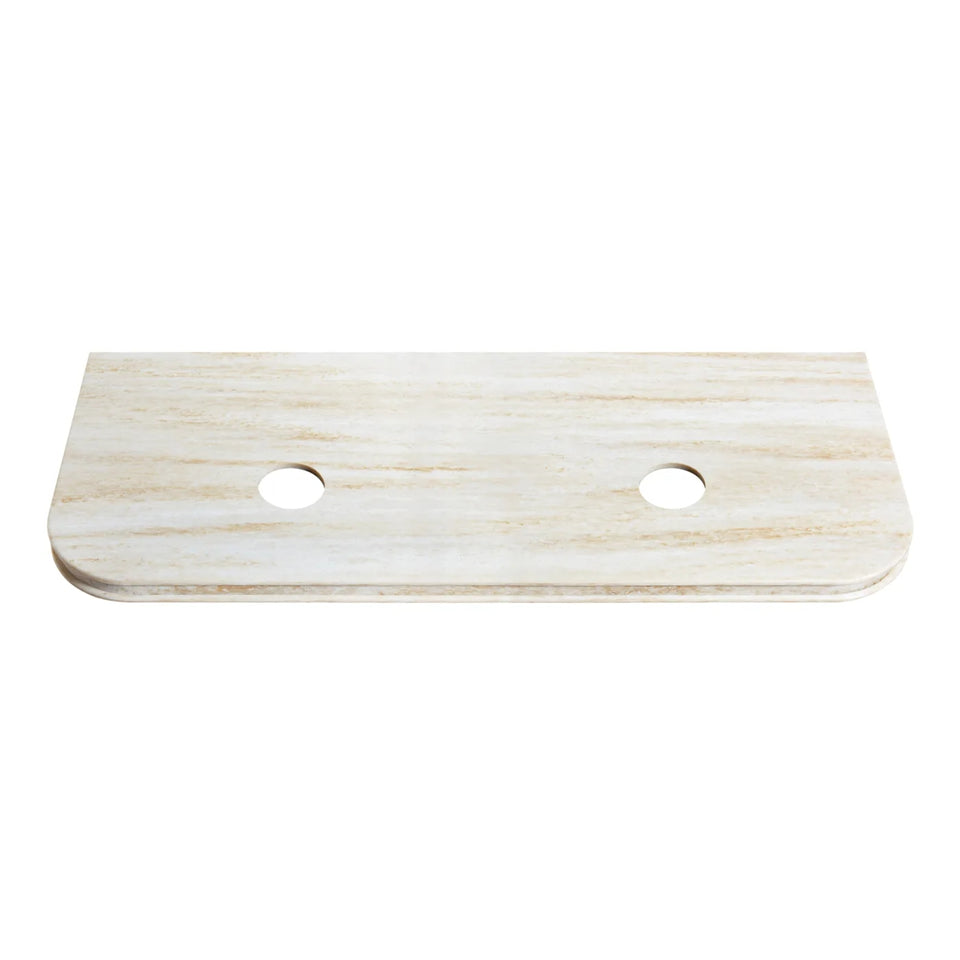 Otti Hampshire Wall Hung Curve Vanity - White