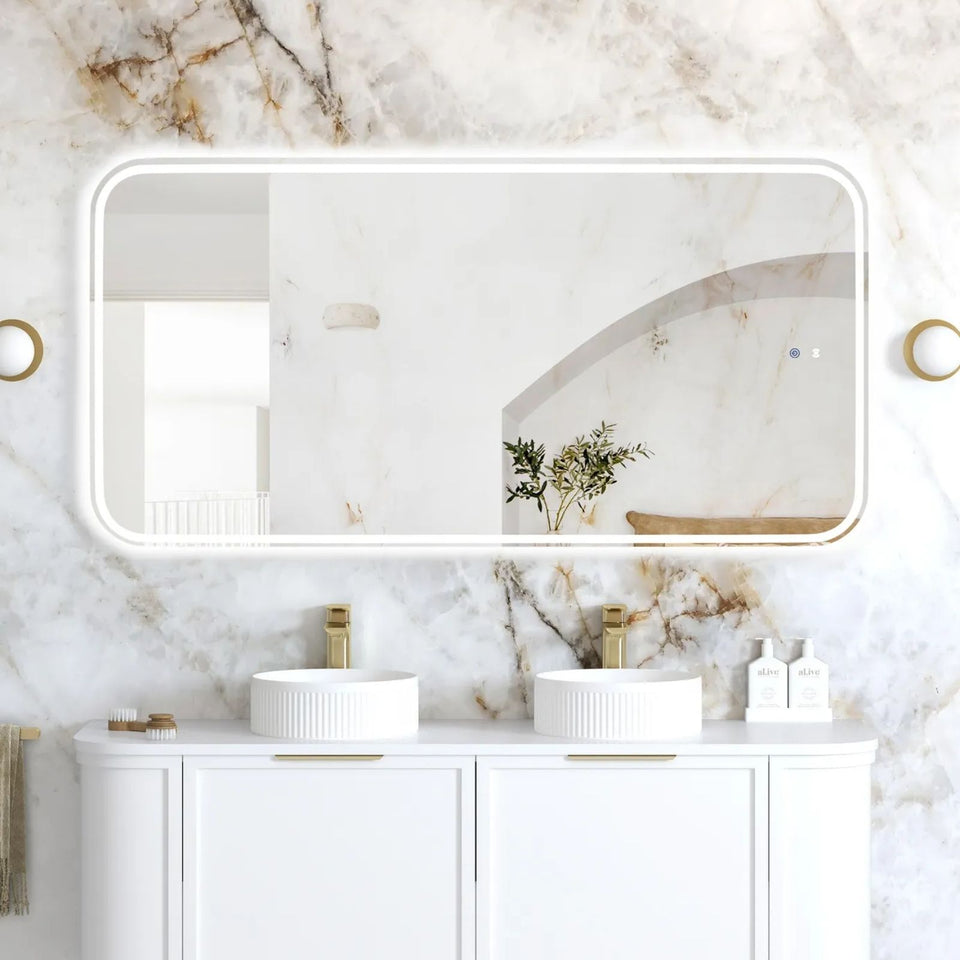 Otti LED Newport 1500mm x 750mm Frameless Mirror