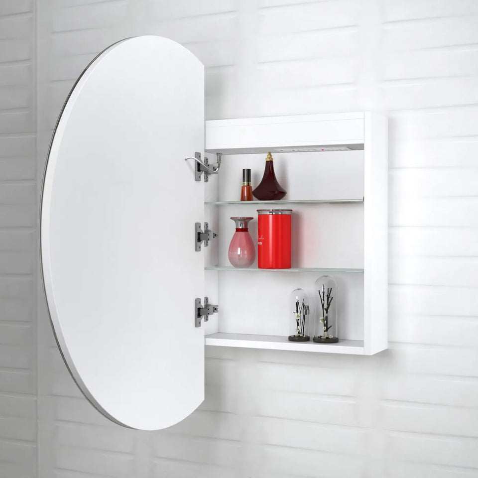 Otti London 800mm LED Shaving Cabinet Premium Edition - White
