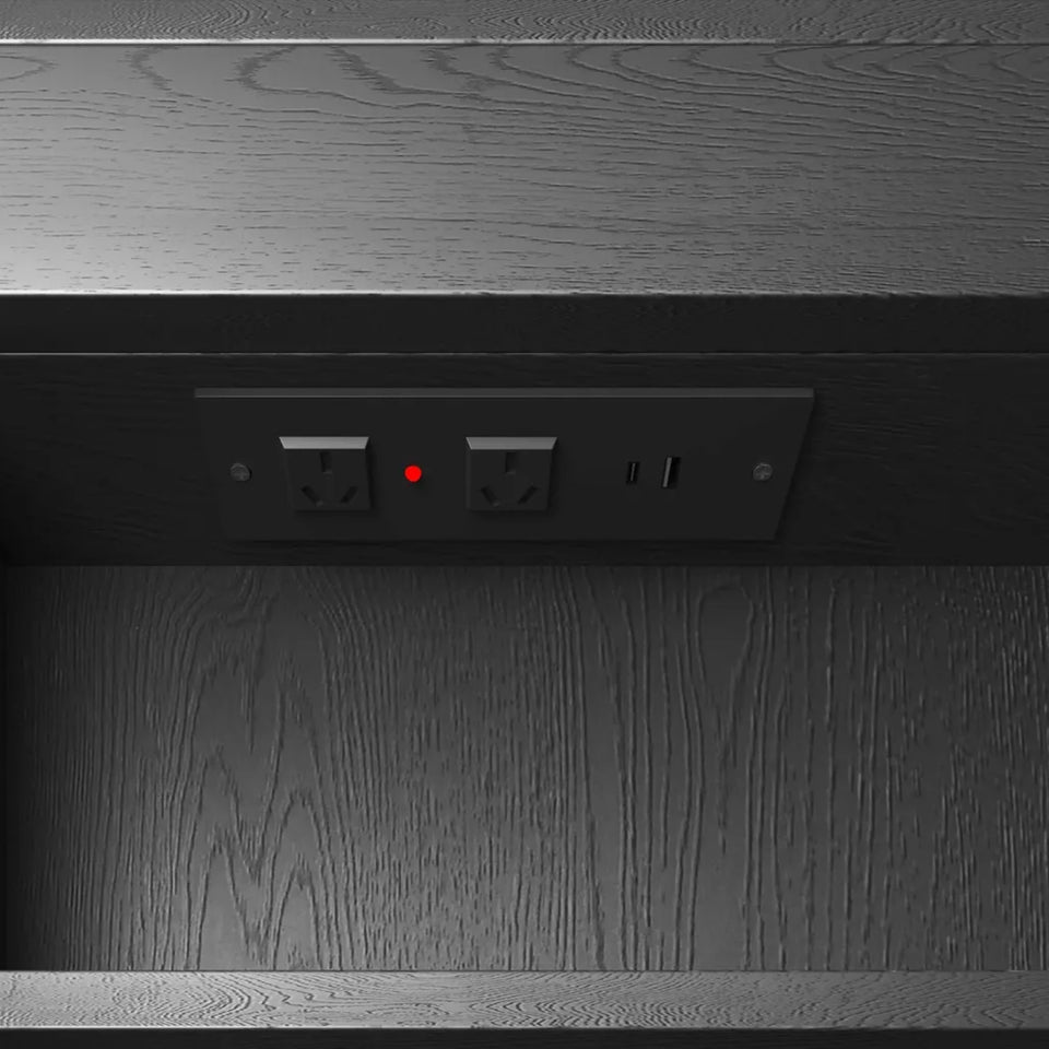 Otti Newport LED Shaving Cabinet Premium Edition - Black