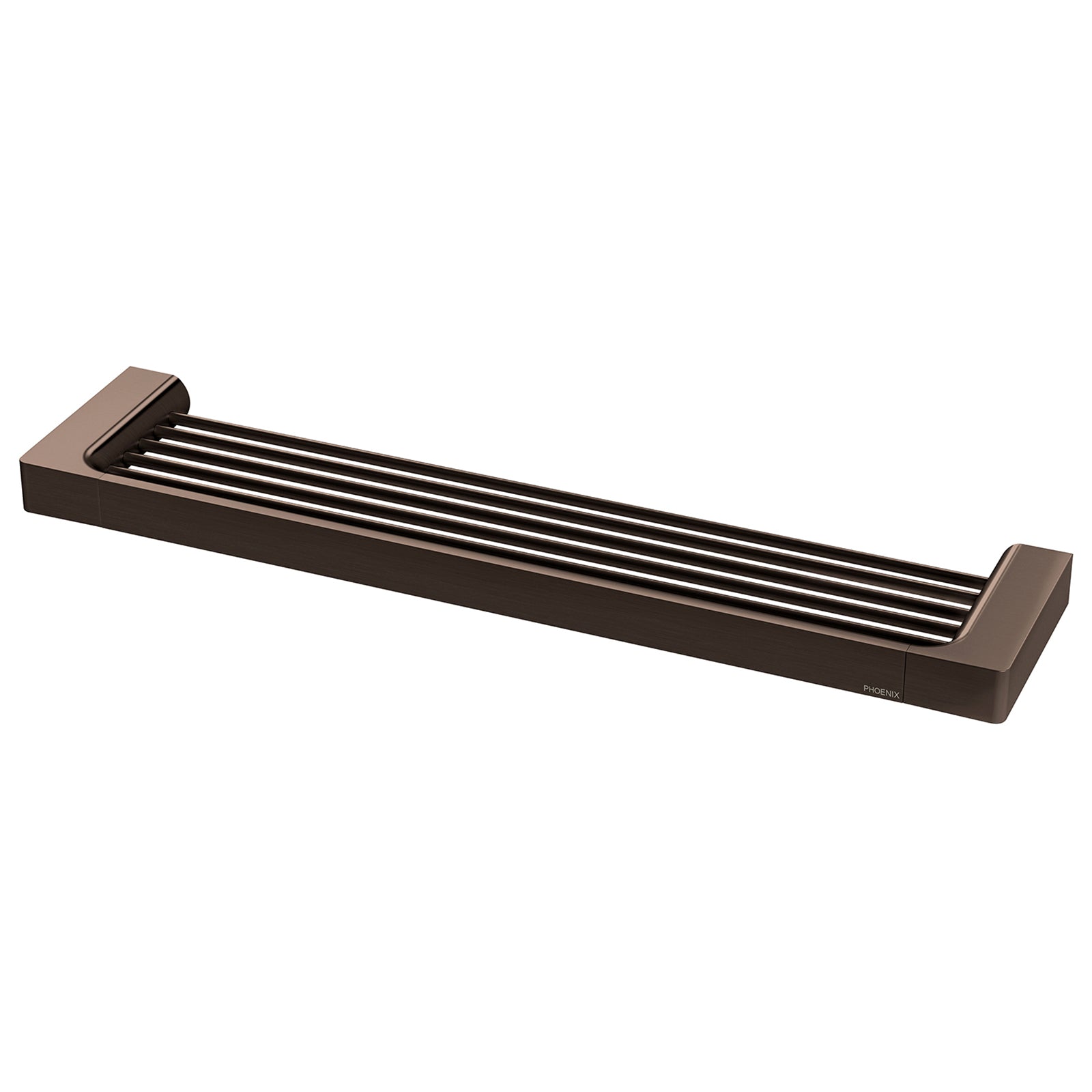 Phoenix Gloss Shower Shelf - Brushed Bronze GS896-24 - The Blue Space